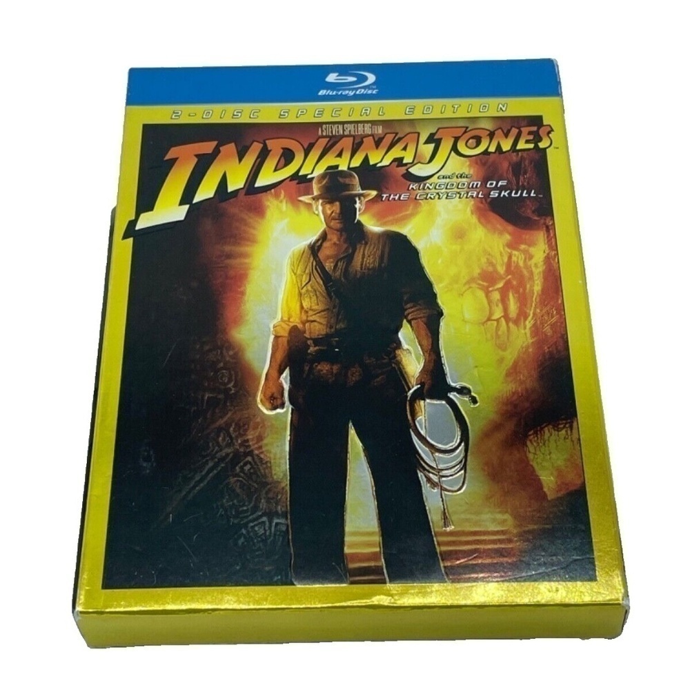 Indiana Jones and the Kingdom of the Cystal Skull 2 Disc Special Ed. Blu-Ray